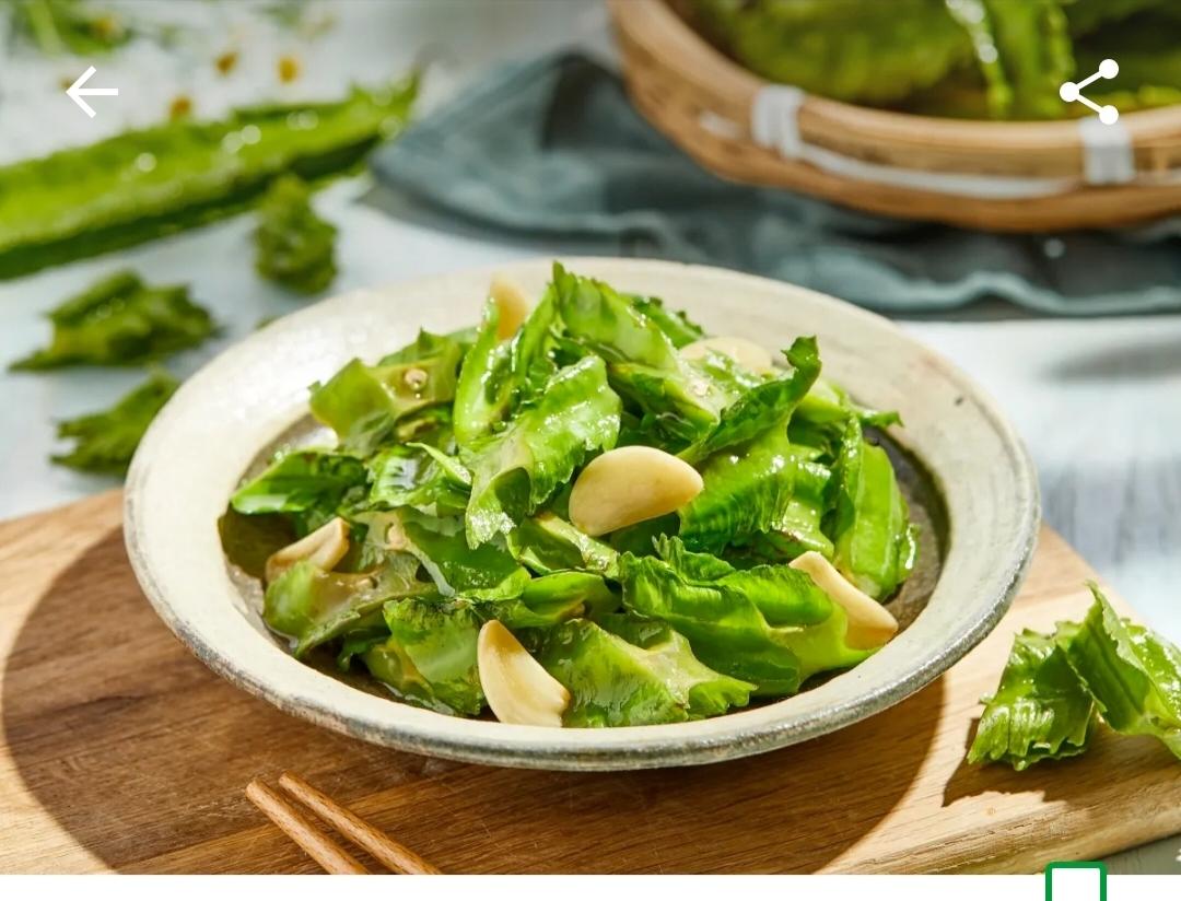 蒜味美极鲜炒龙豆（风味蔬食）