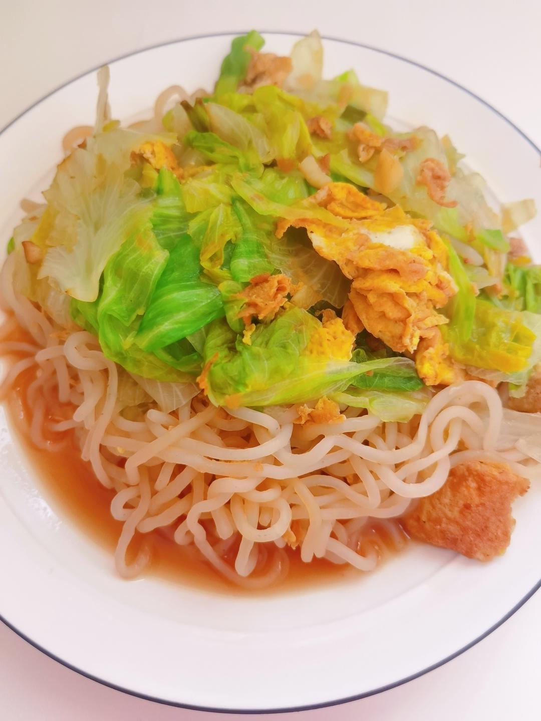 🔥巨美味，低脂低卡的包菜炒鸡蛋，好吃不胖