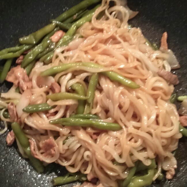 豆角焖面