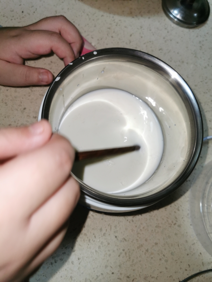 自制菌丝生活酸奶的做法 步骤2