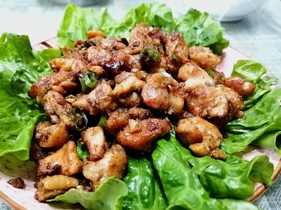 吃不够的蒜香鸡腿