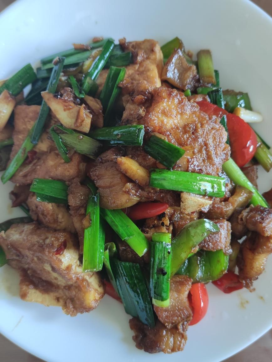 豆腐回锅肉