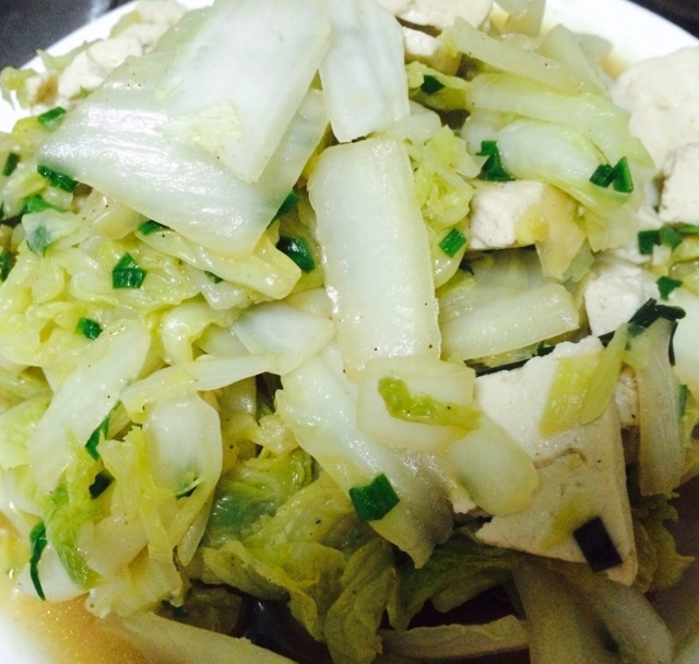 大白菜炖豆腐