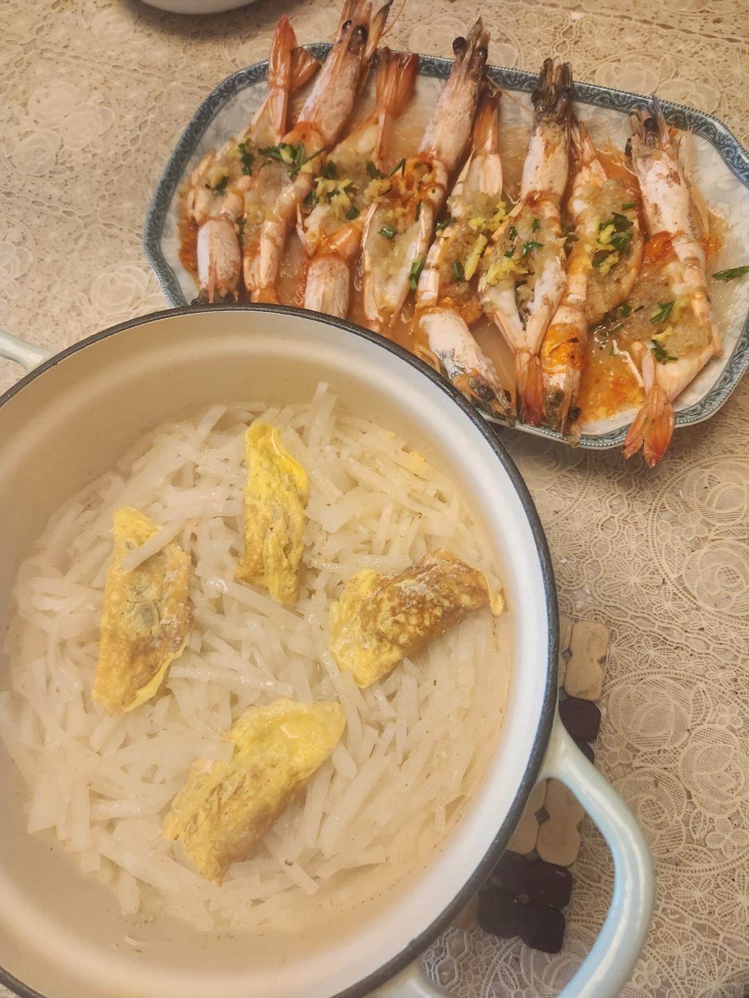 蒜蓉粉丝蒸虾