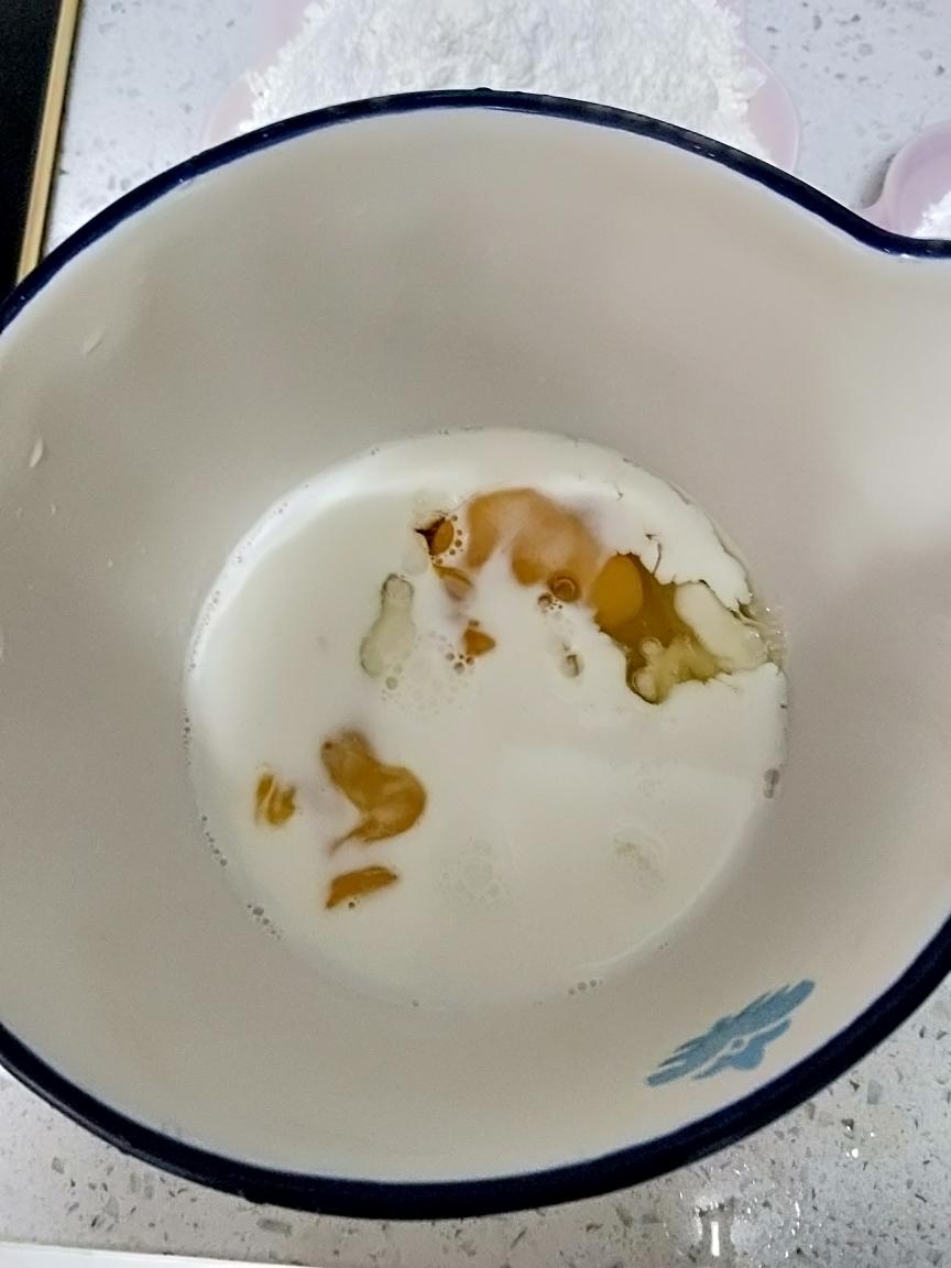 纯奶手撕吐司的做法 步骤1