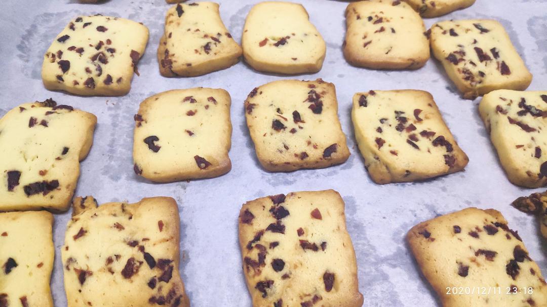 好吃易做的蔓越莓饼干