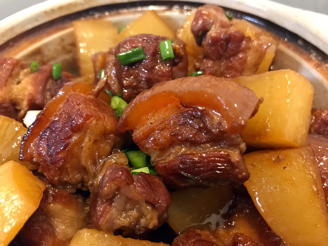 白萝卜红烧肉