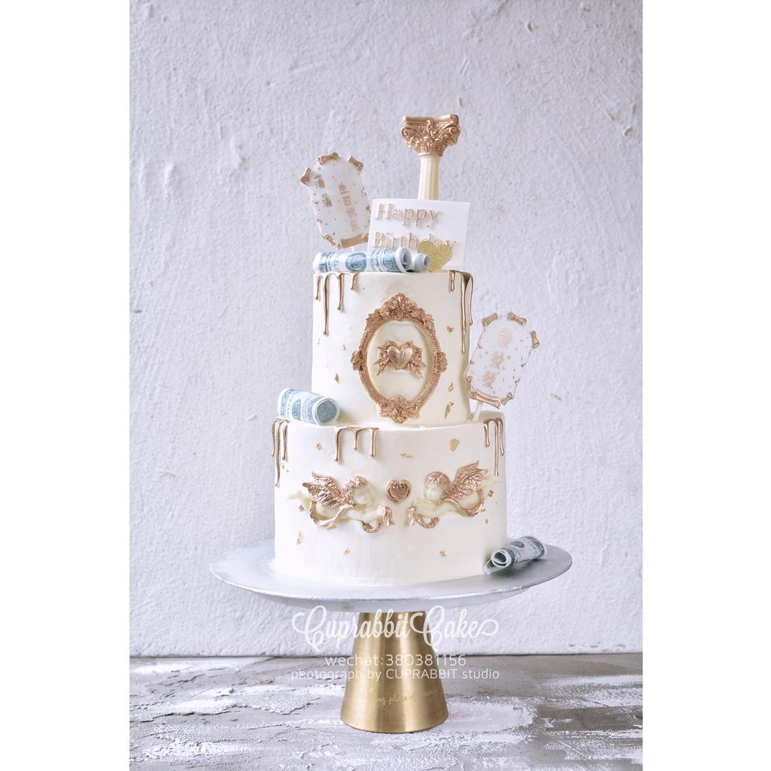 bunny酱紫的奶油淋面蛋糕