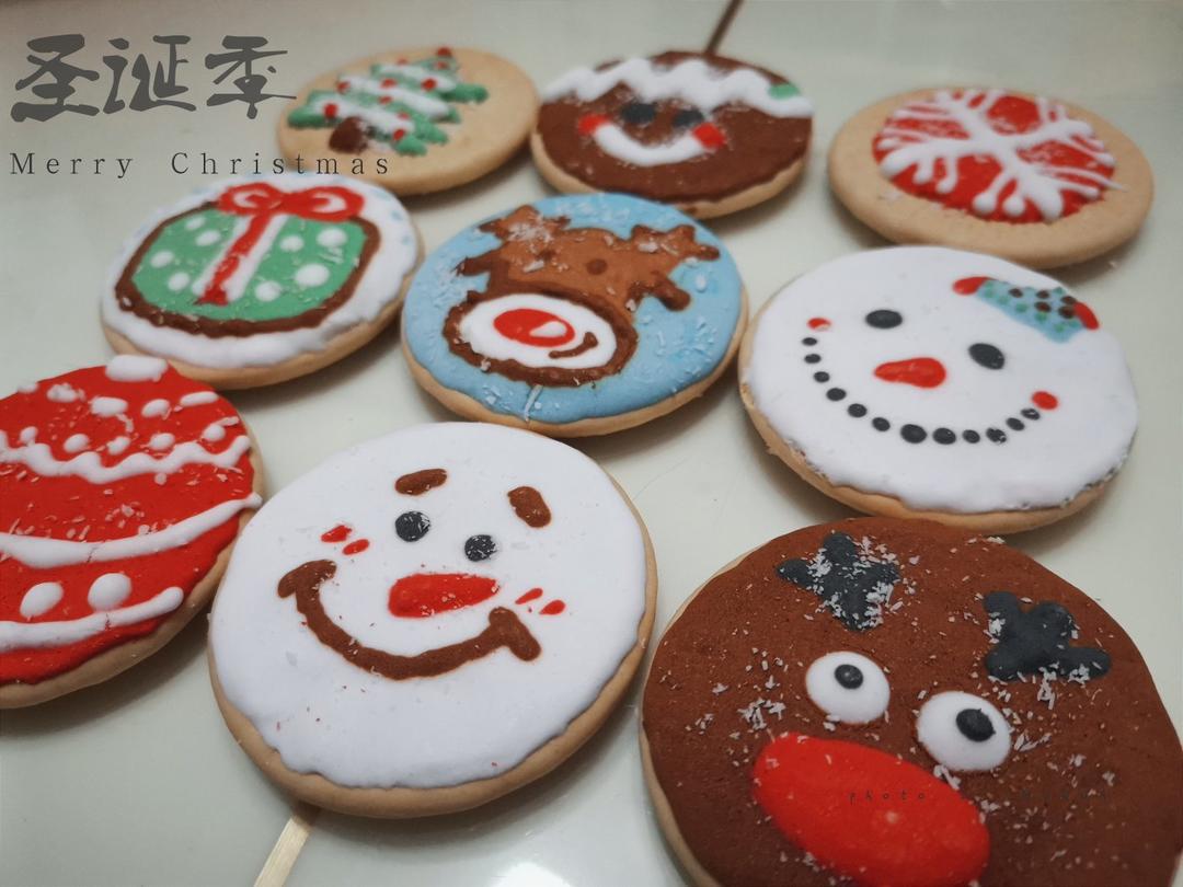 圣诞节糖霜饼干
