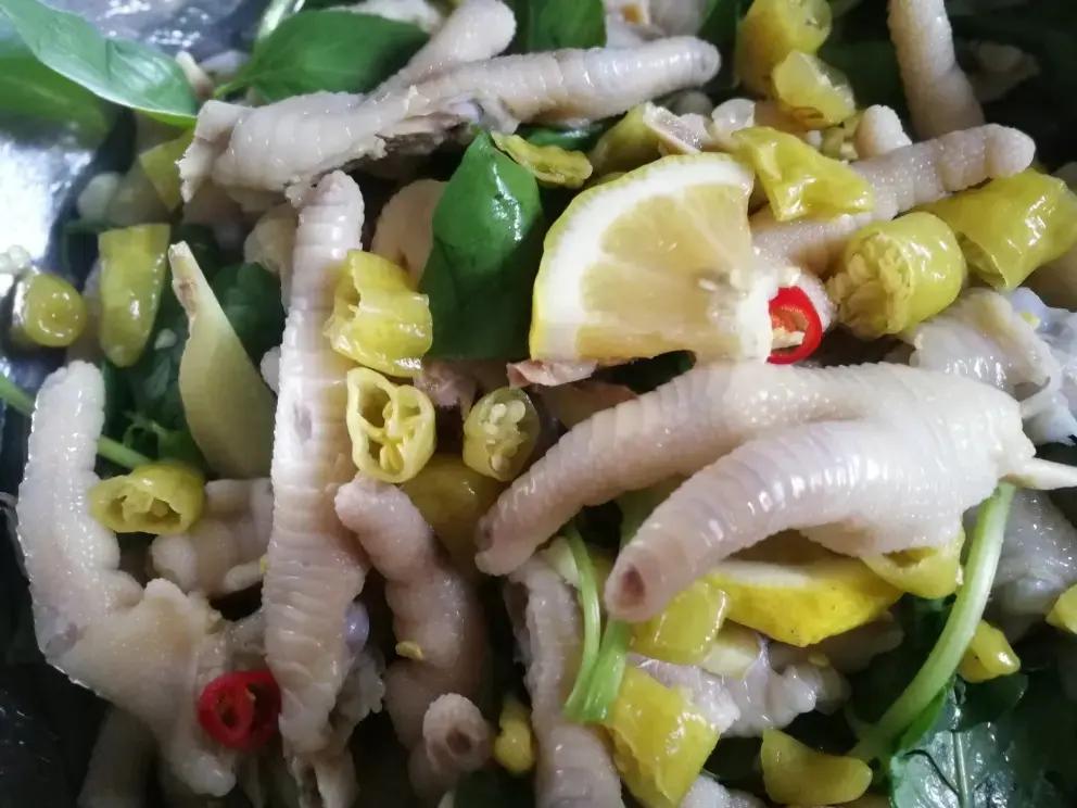 超好吃的🍋酸辣凤爪