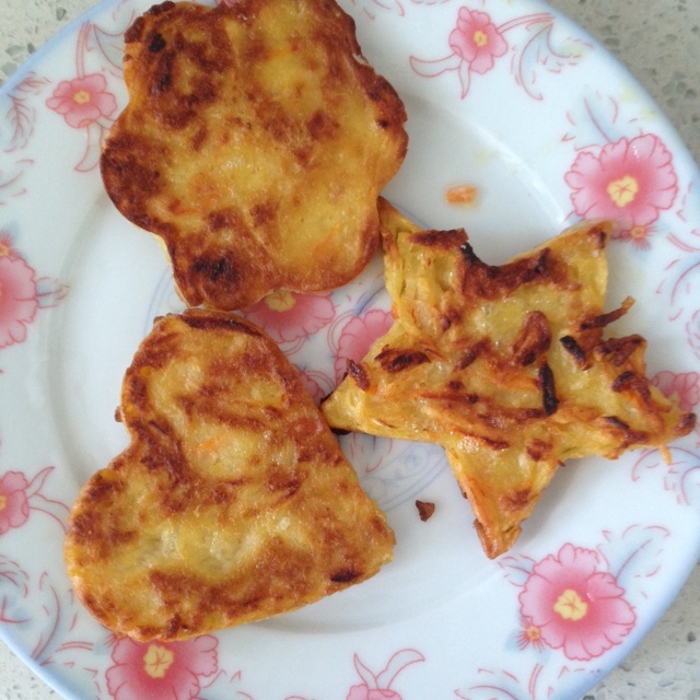 胡萝卜土豆饼