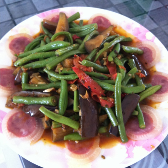 茄子豆角