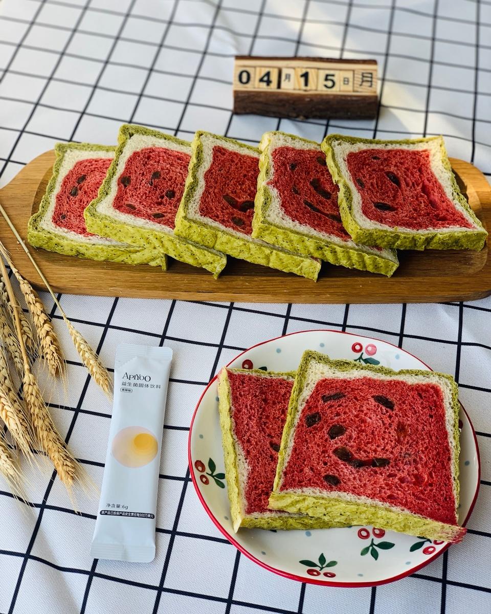 手揉西瓜吐司