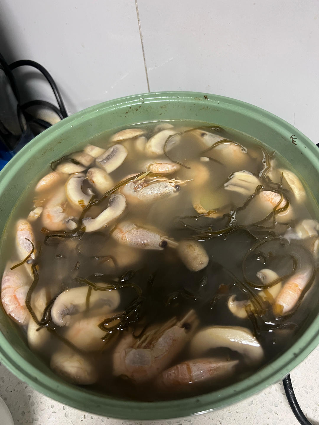 🔥超级好喝的虾仁海带豆腐汤～低脂美味还营养