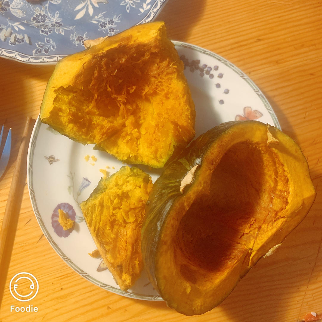 香糯甘甜烤贝贝南瓜