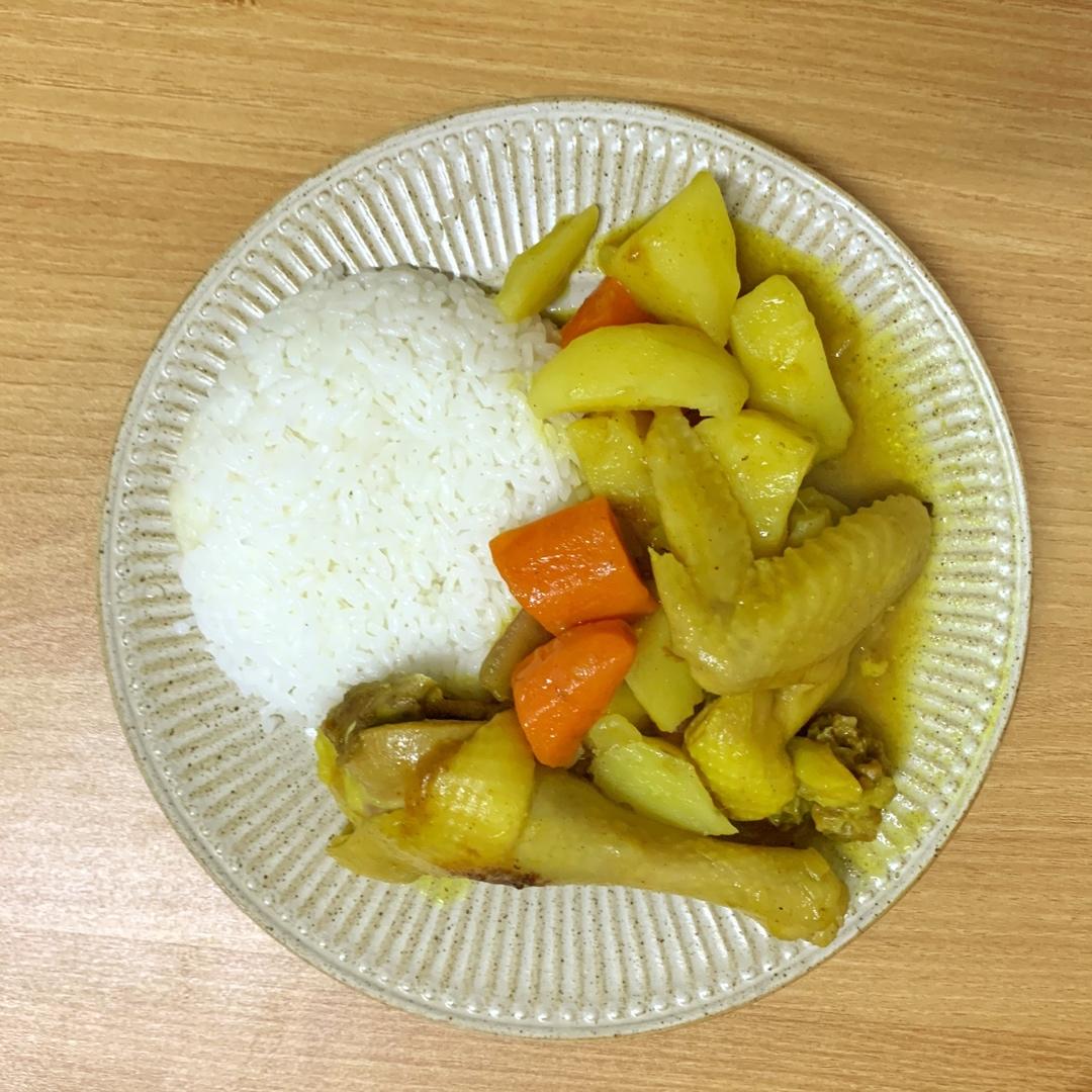 咖喱鸡饭
