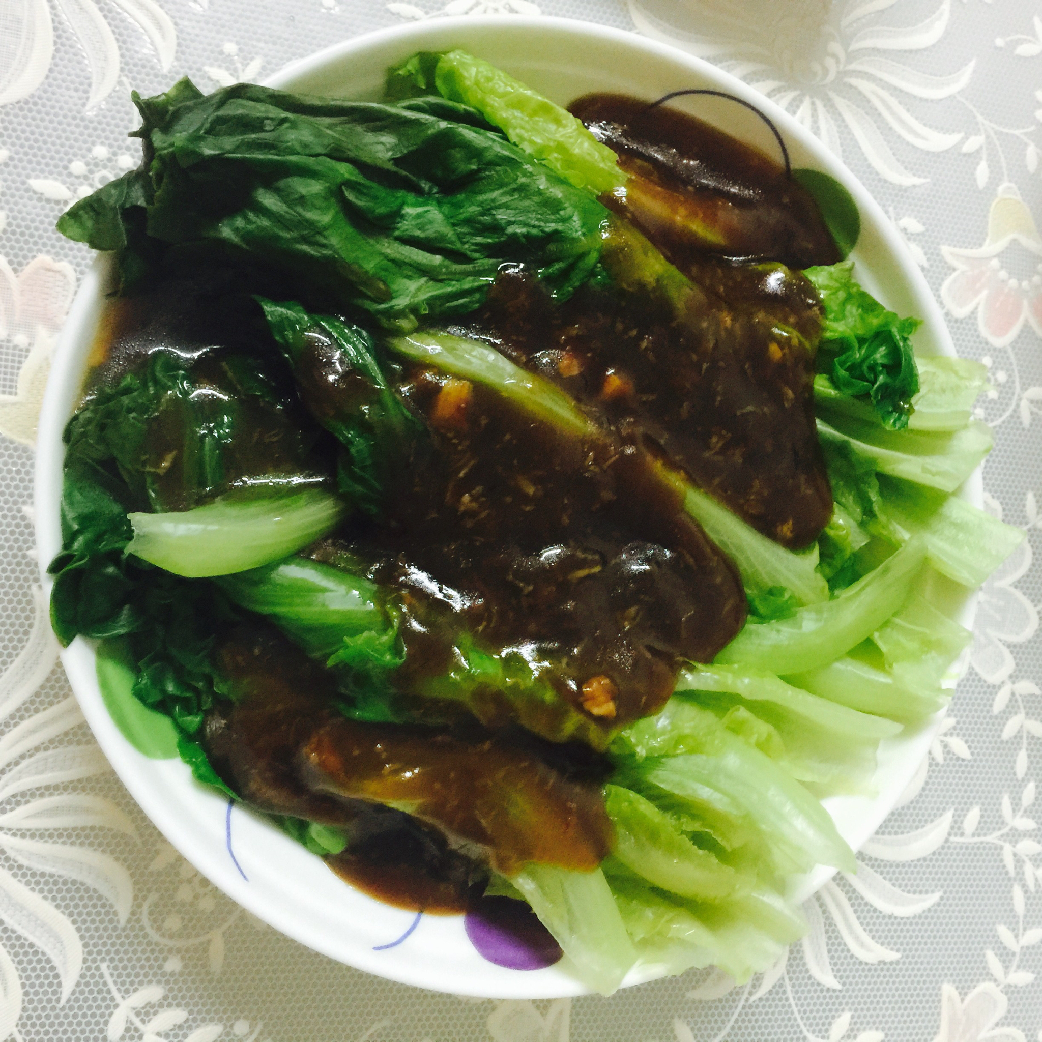 家常菜 蚝油生菜