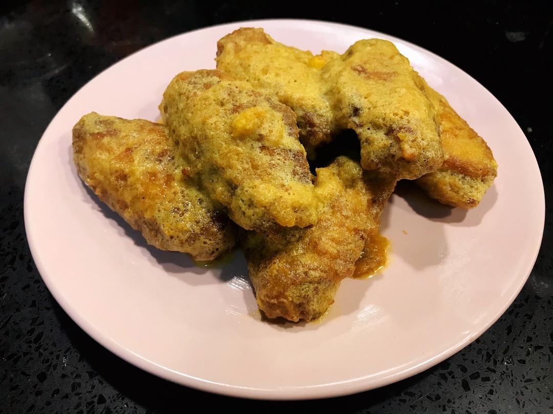 咸蛋黄焗鸡翅