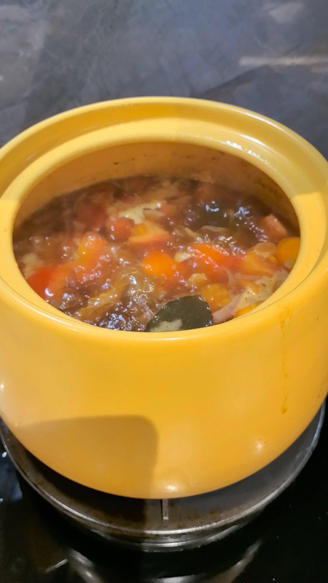 番茄土豆炖牛腩