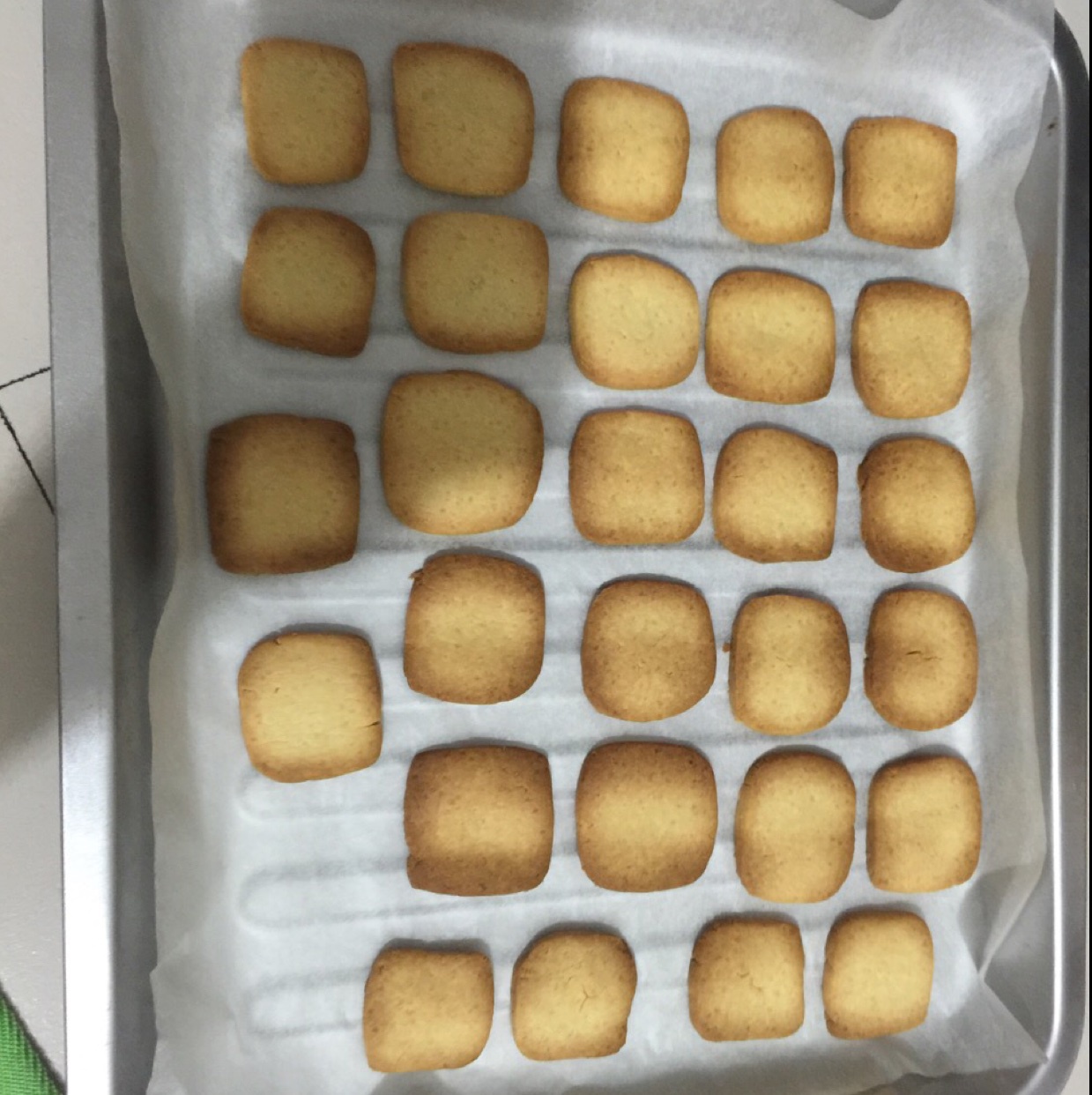 【炼乳脆饼•硬】非常简单的硬饼干