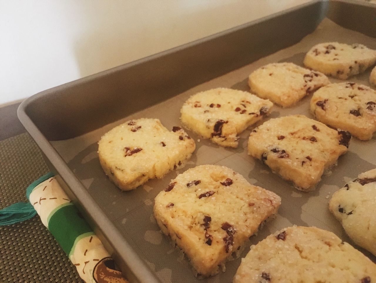 高配版蔓越莓饼干——砂糖蔓越莓杏仁酥饼/烘焙视频饼干篇6