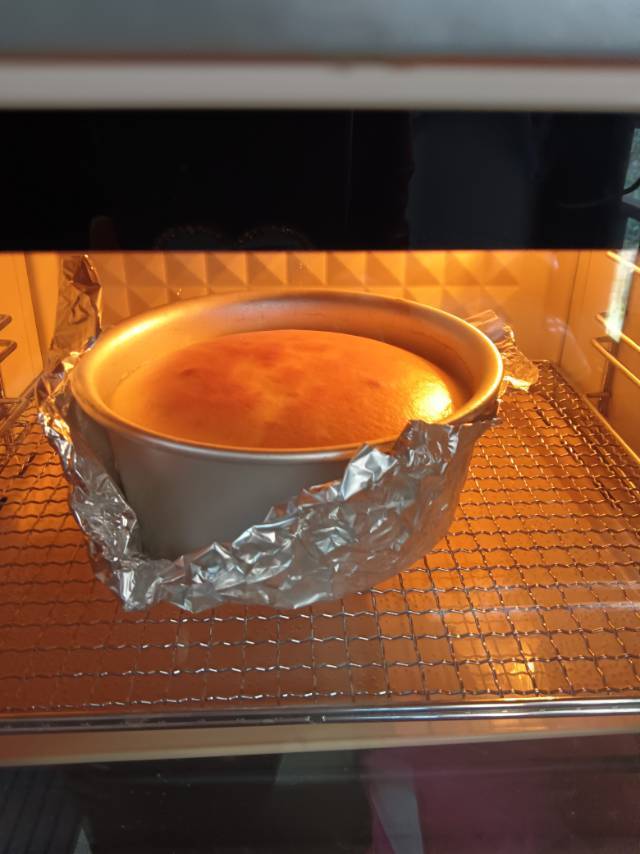 轻乳酪芝士蛋糕6寸#皮黑森林#