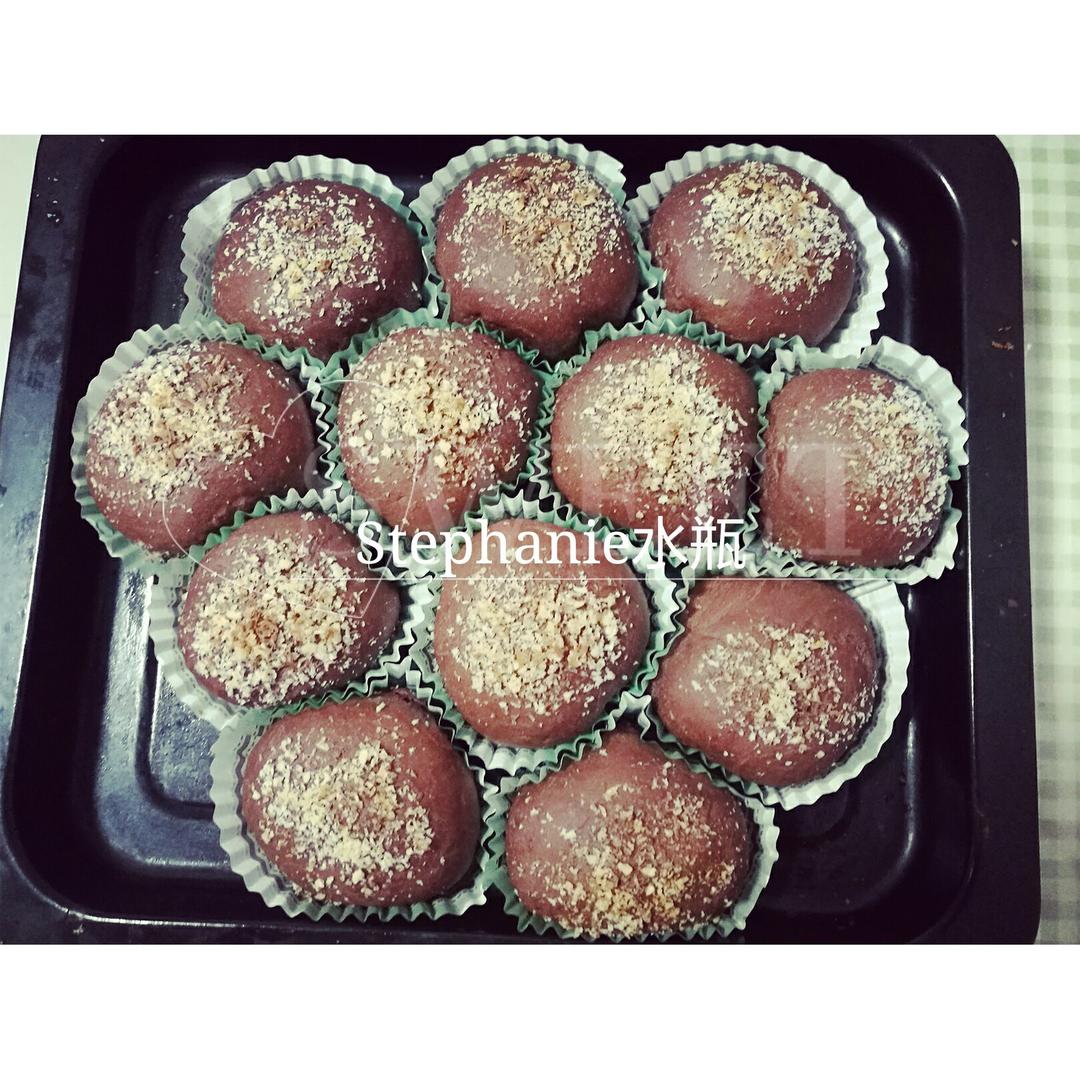 冬日里的能量包~浓郁巧克力黑森林面包