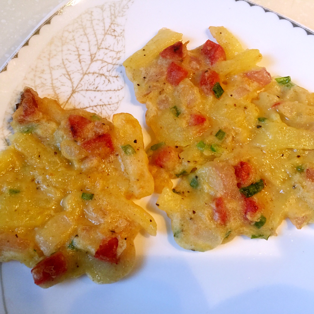 土豆洋葱煎饼