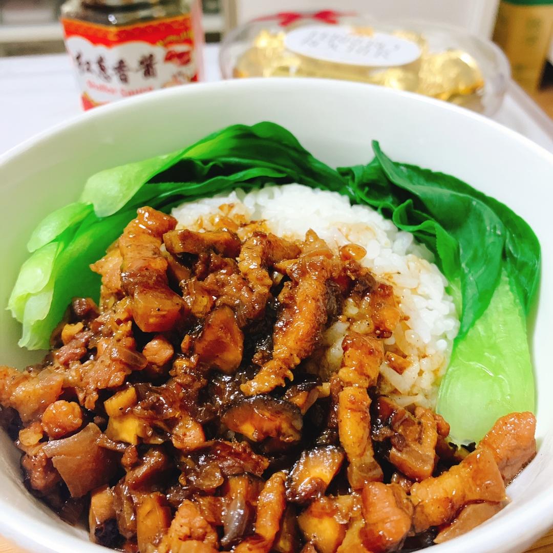 佛罗伦萨彼岸做的台式卤肉饭