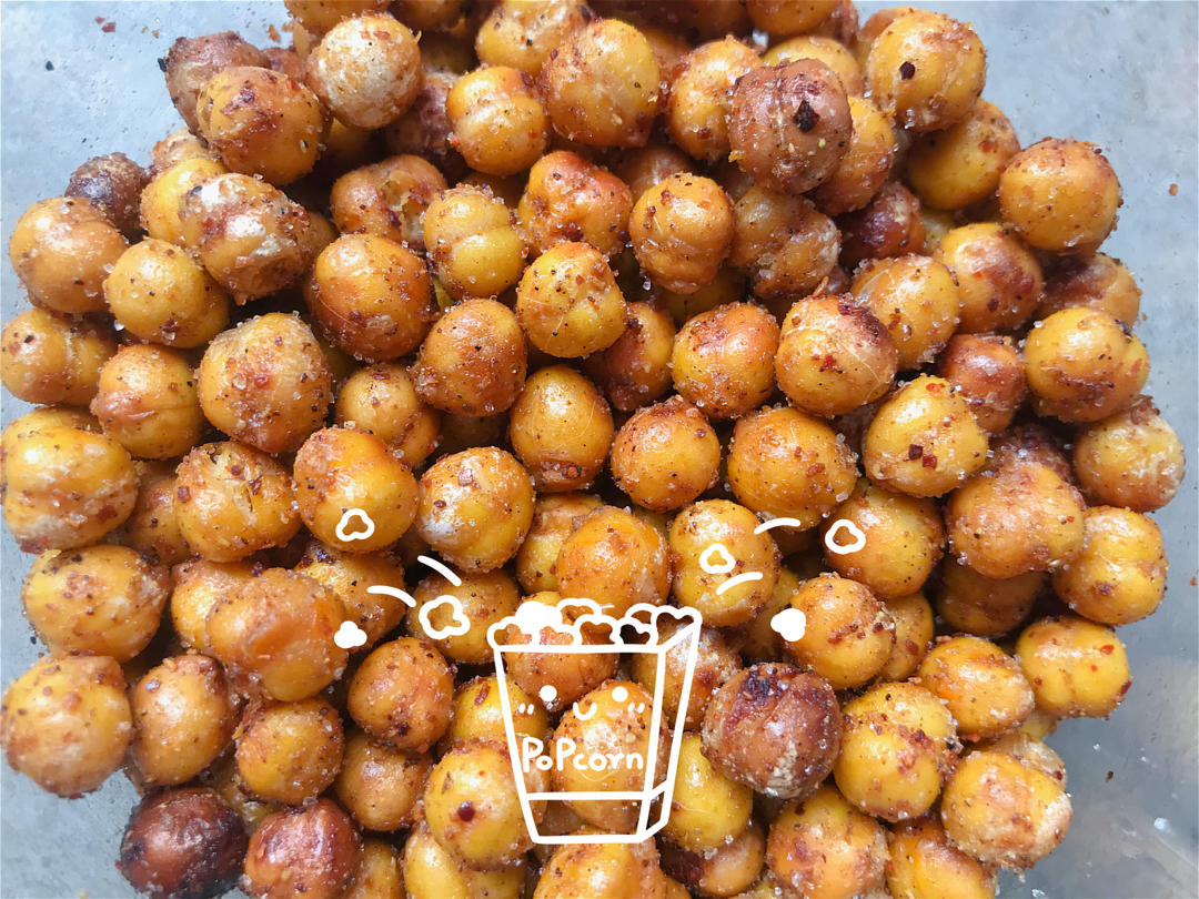 超级食品鹰嘴豆之——香酥鹰嘴豆（健康下酒菜）