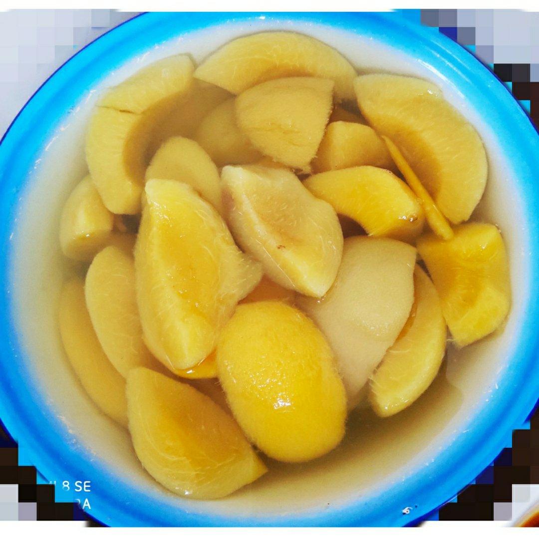 冰糖黄桃罐头（附常温保存方法）