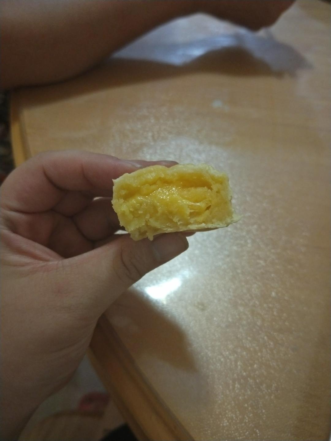 流心奶黄月饼（无吉士粉/转化糖浆版本）【曼食慢语】