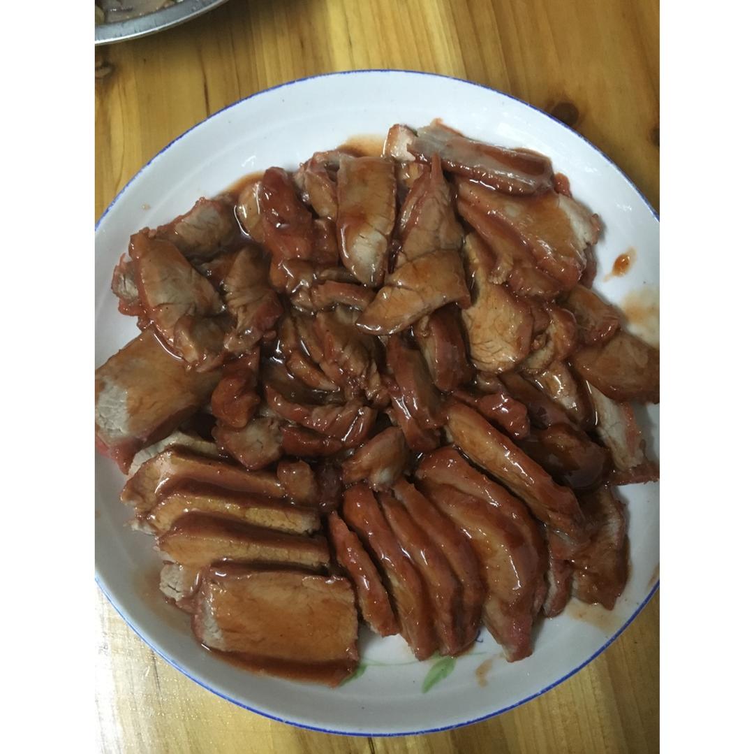 超简单平底锅叉烧肉，多汁味浓不能再快手