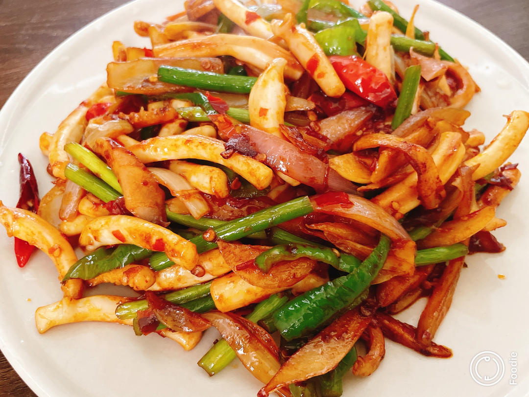 爆炒香辣鱿鱼