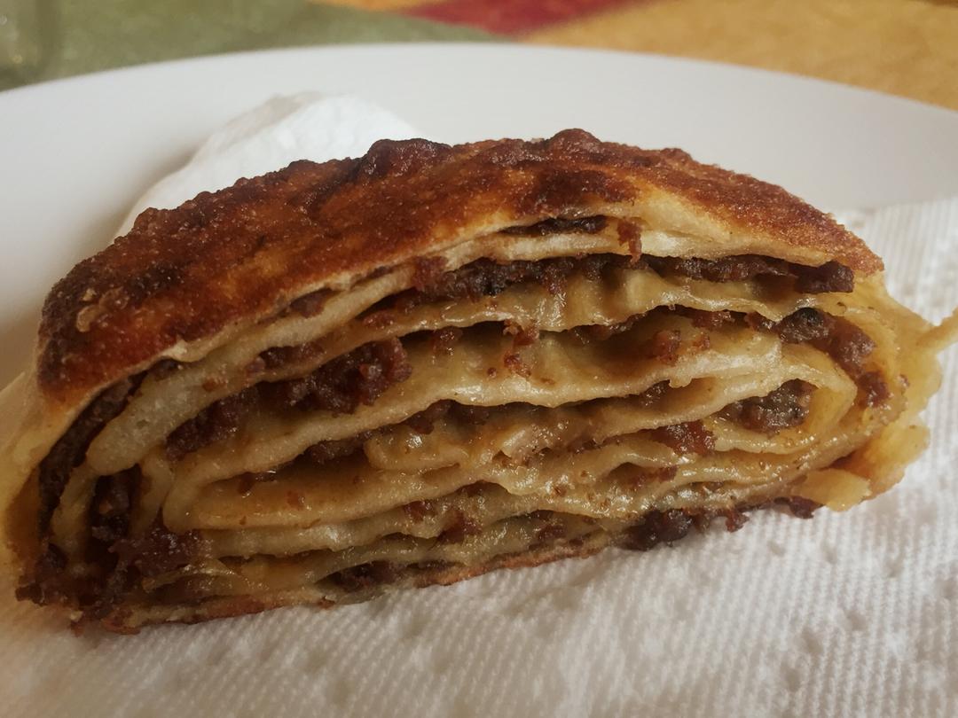 牛肉千层饼