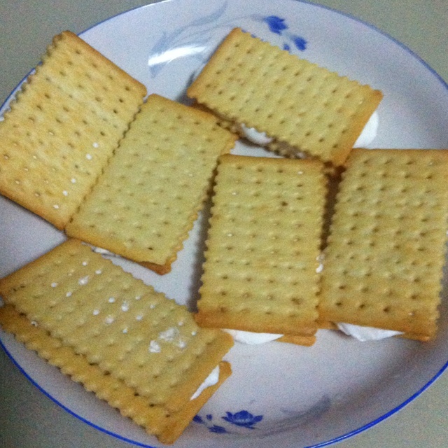 S'more 苏打饼夹烤棉花糖