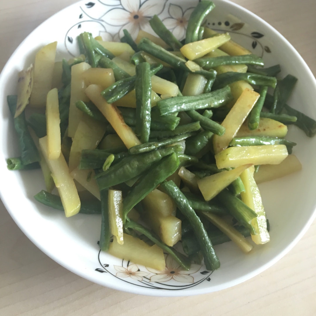 土豆烧豆角