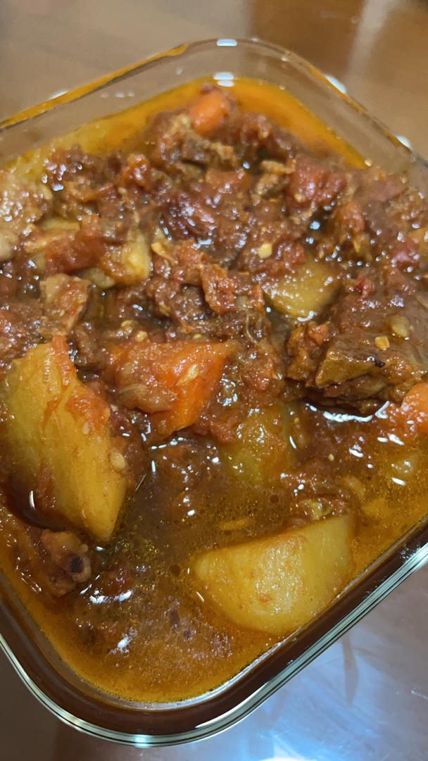 番茄土豆炖牛腩
