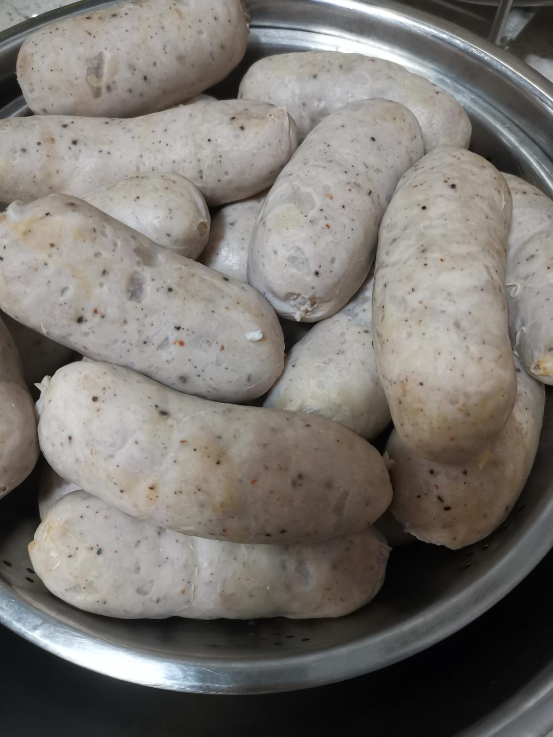 Q弹多汁的自制台式脆皮肠——绝对秒杀市售