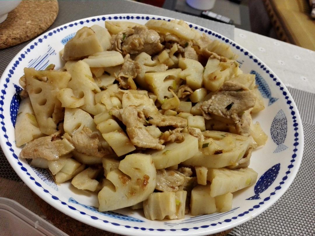 莲藕炒肉