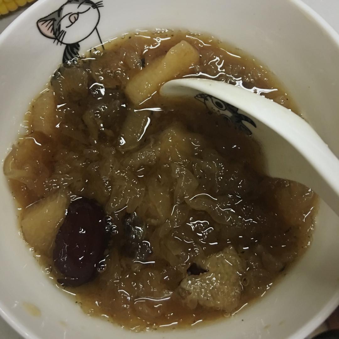 山药银耳羹