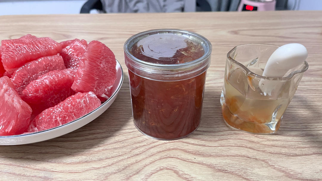 纯手工～一次成功的✅         🐝蜂蜜柚子酱