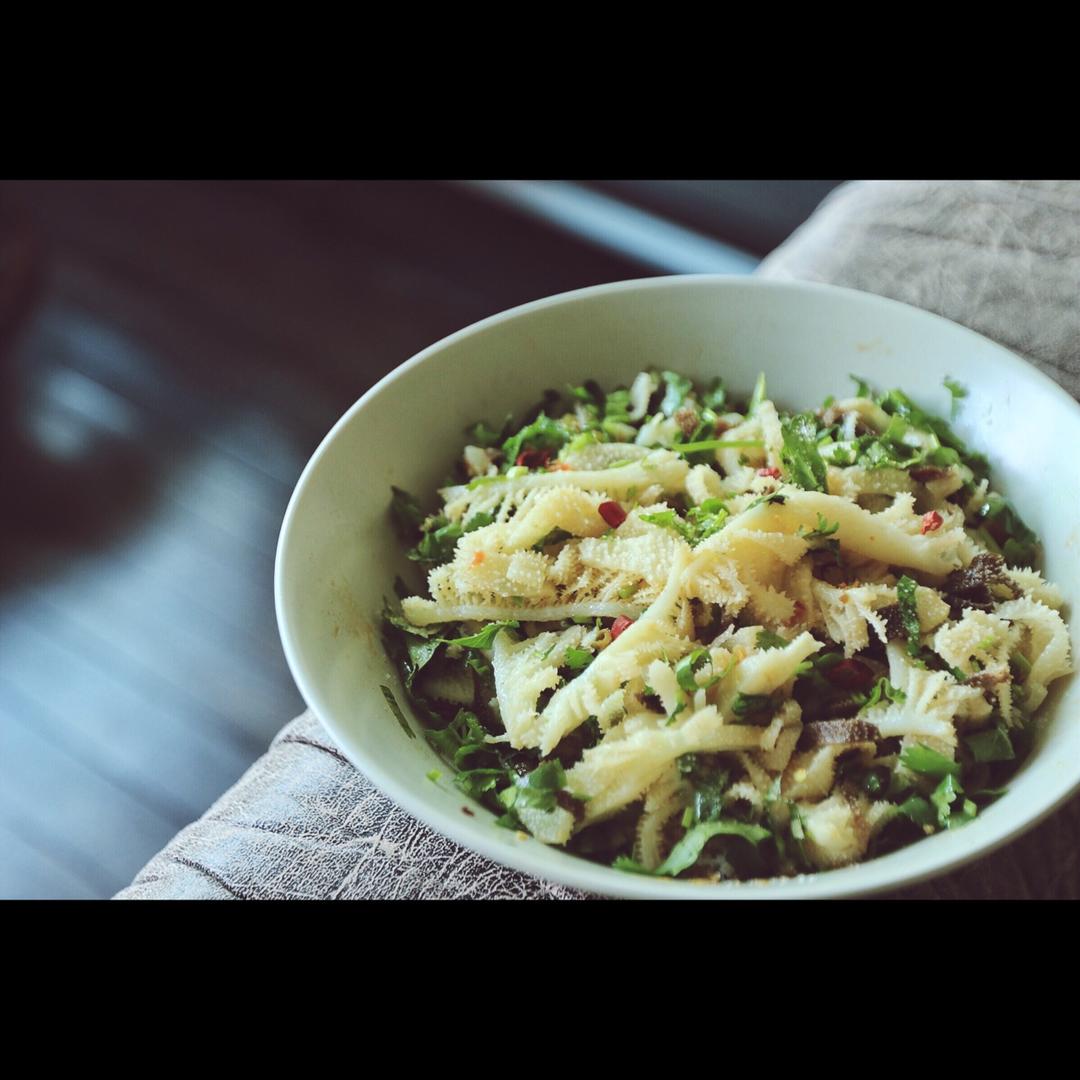 香菜拌牛百叶的全部作品