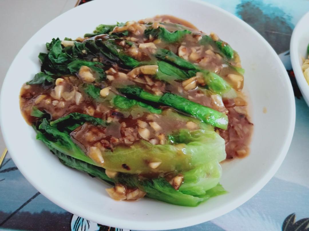 家常菜 蚝油生菜