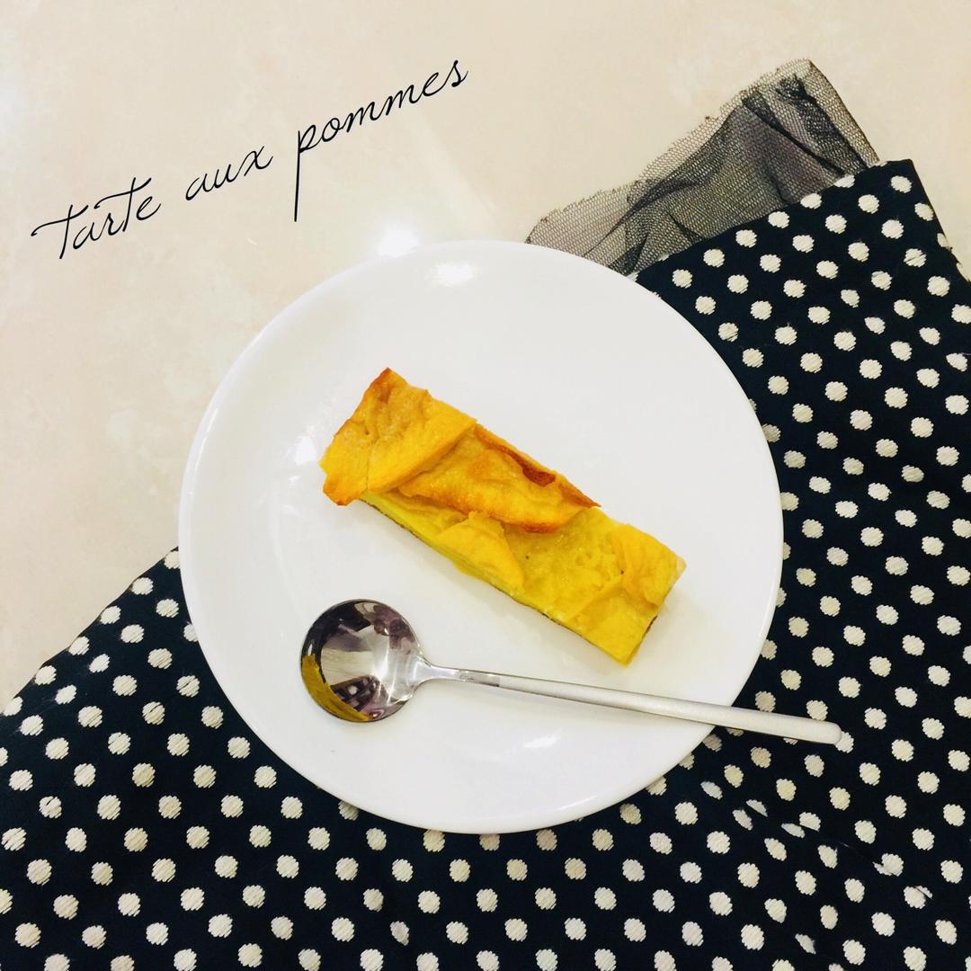 风靡法国的苹果隐形蛋糕