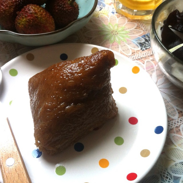 疗伤烤肉粽