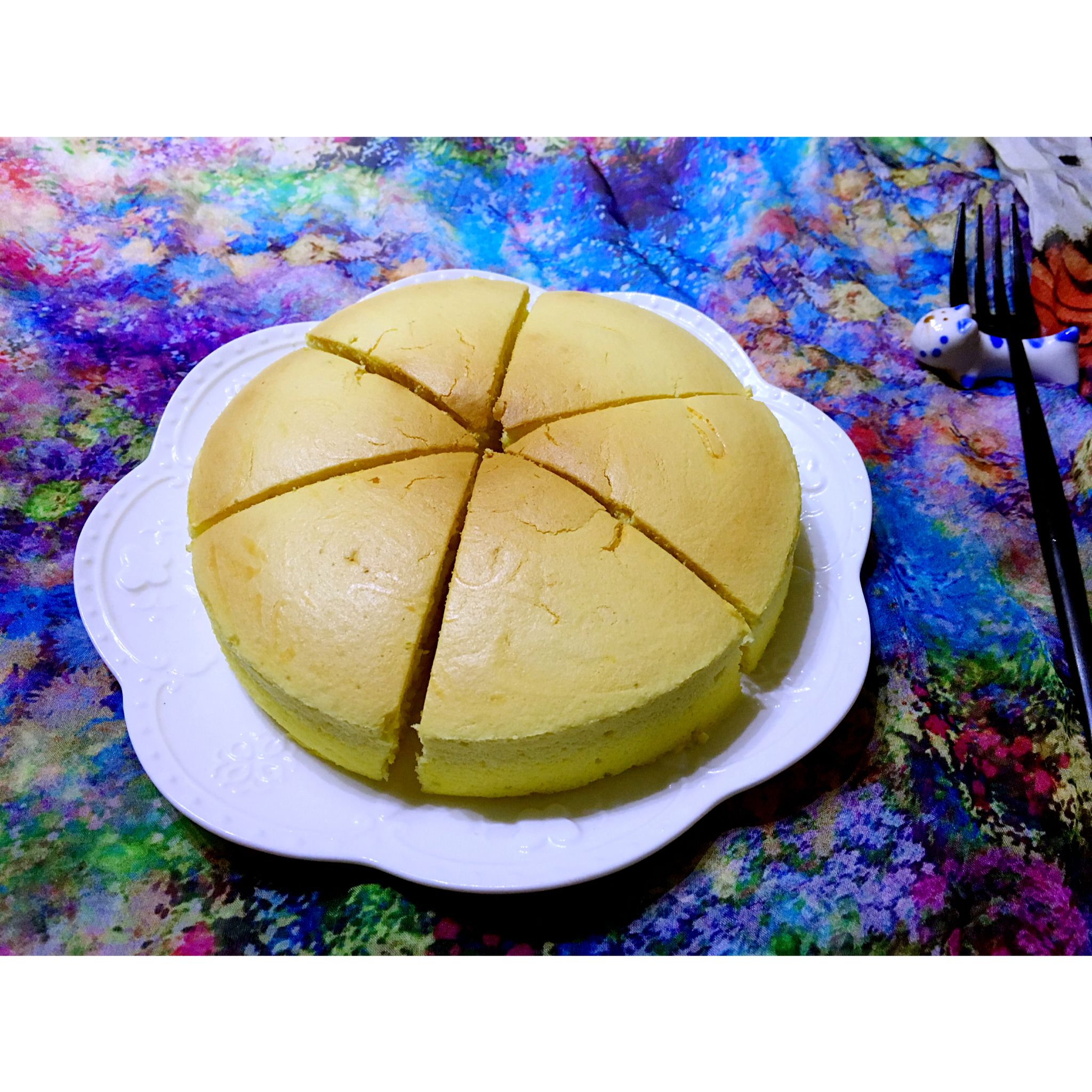 极致细腻的低脂戚风（2蛋6寸）