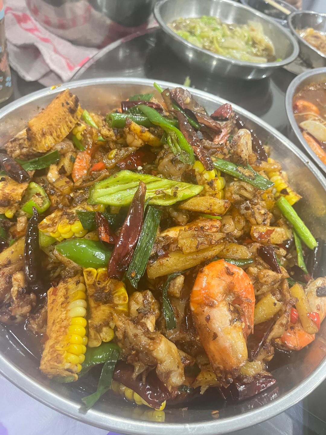 干锅牛蛙