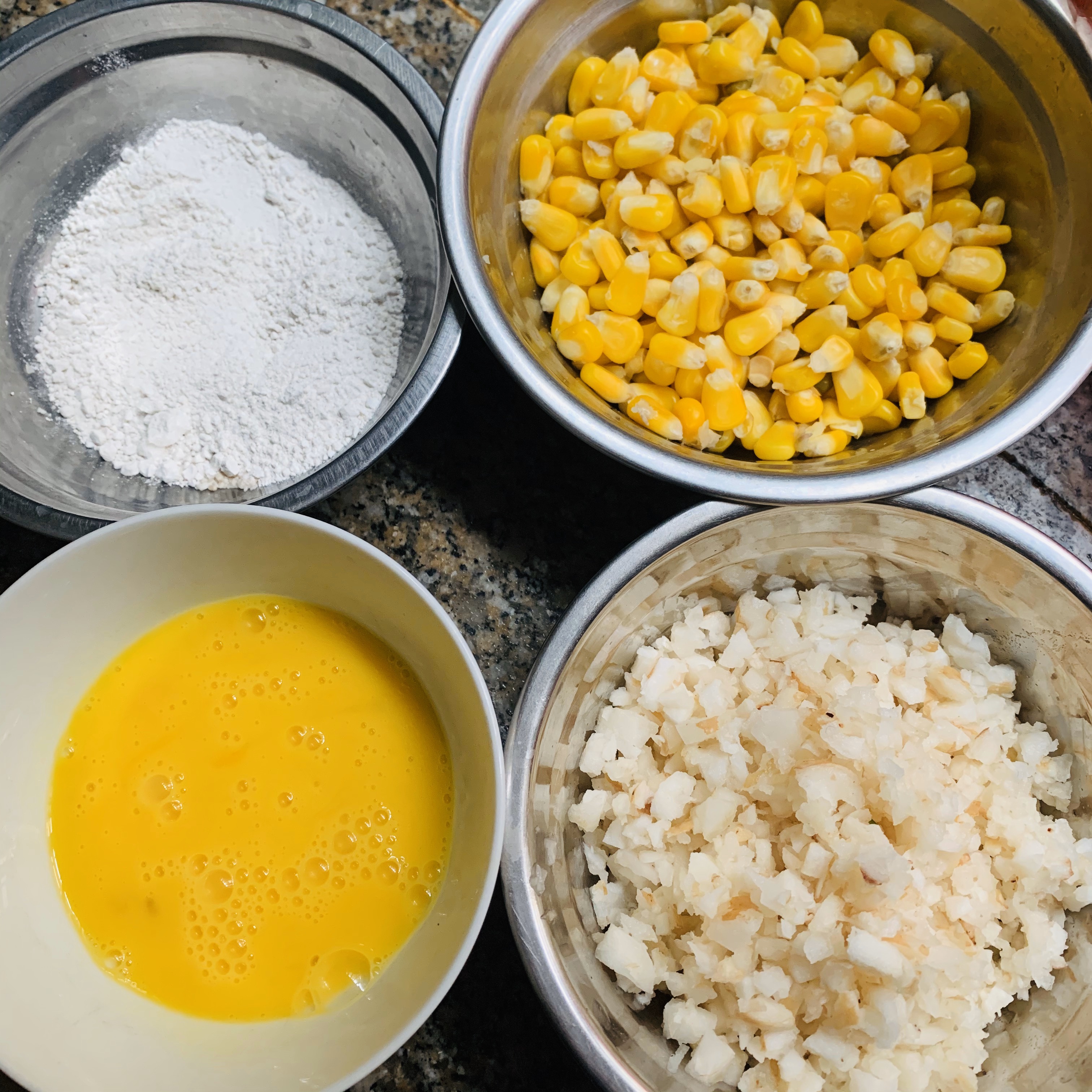 清爽～椰汁玉米🌽馬蹄露的做法 步骤1