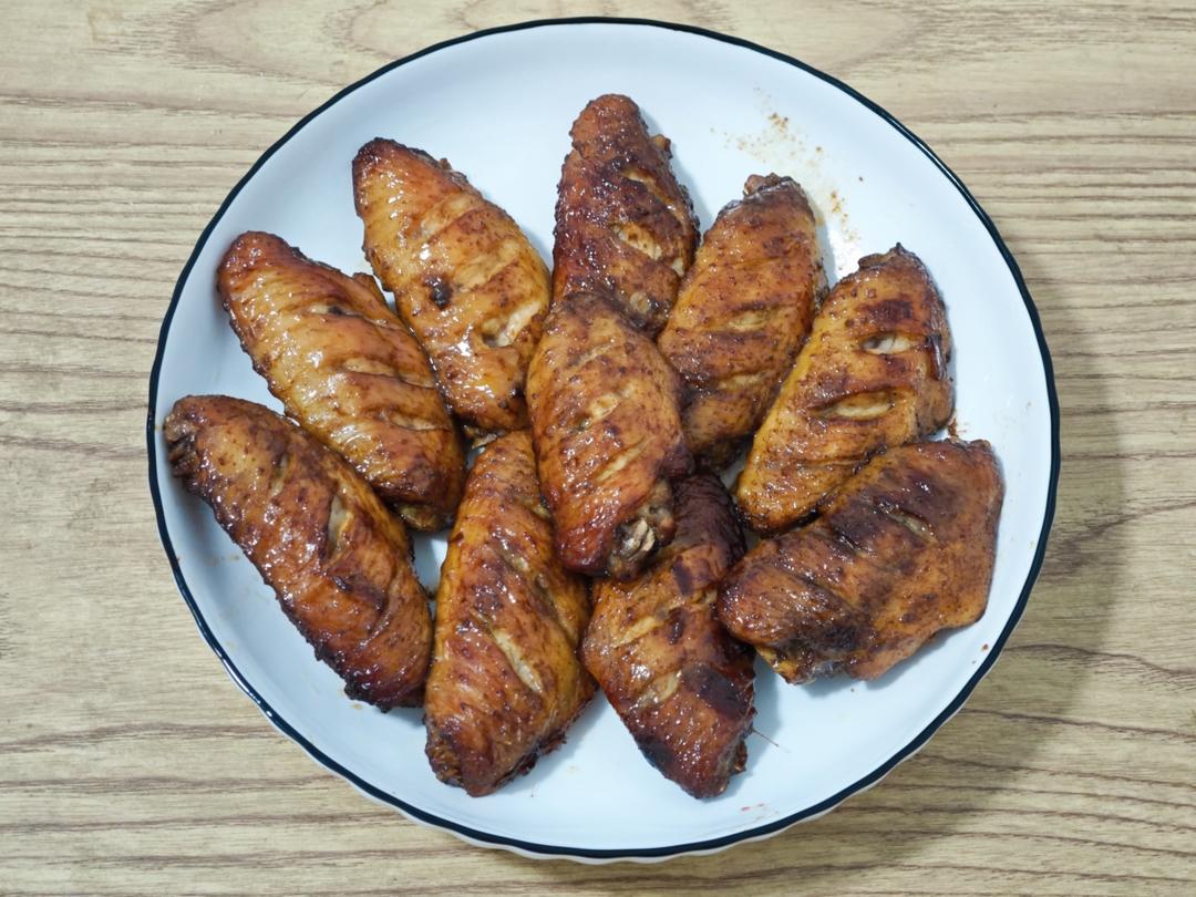 空气炸锅奥尔良烤鸡翅（厨小荷）